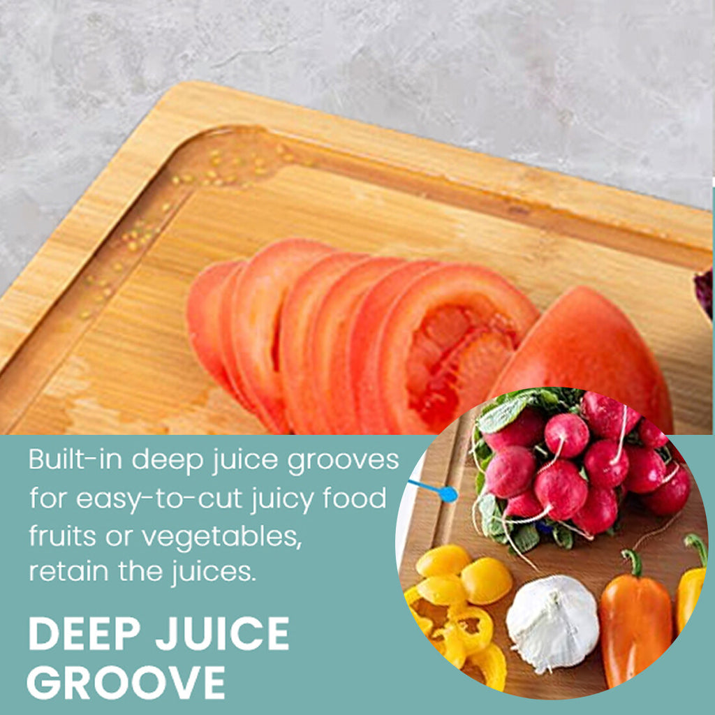 Bamboo Chopping Board Set