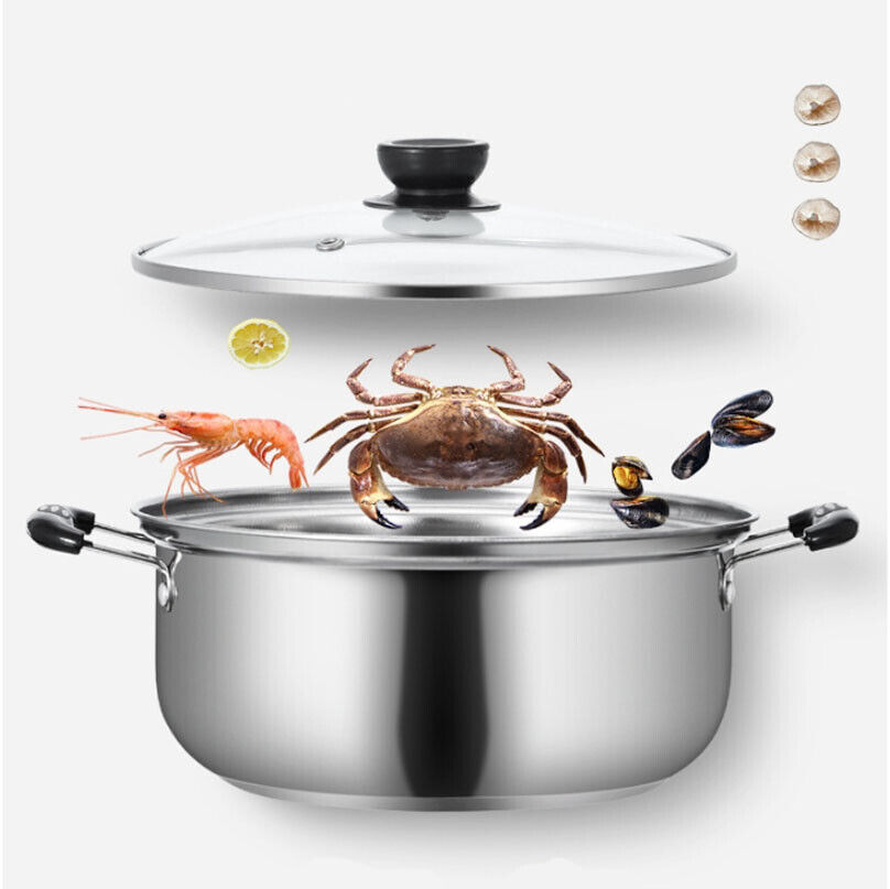 5-Piece Stainless Steel Pot Set