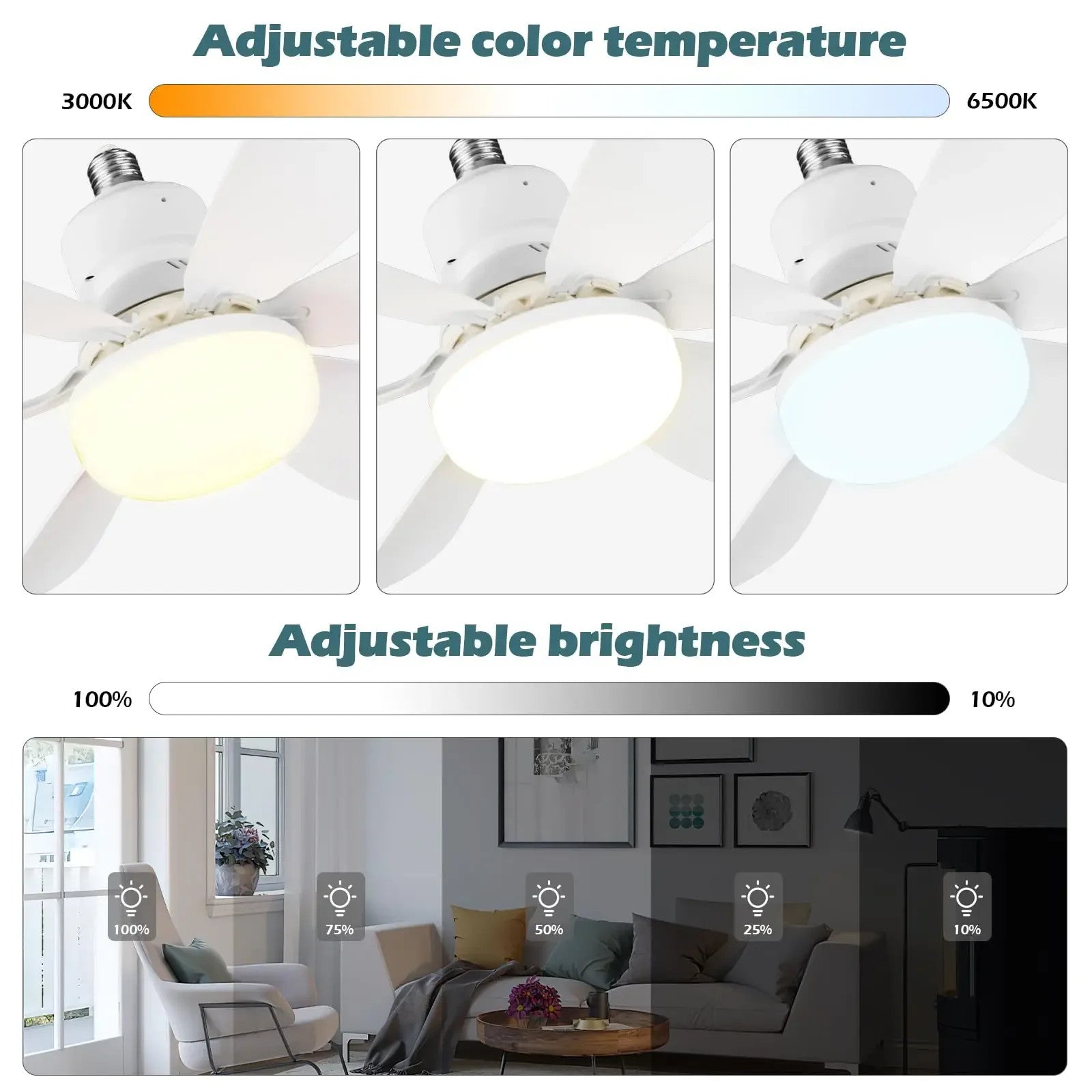 LED Ceiling Fan Light