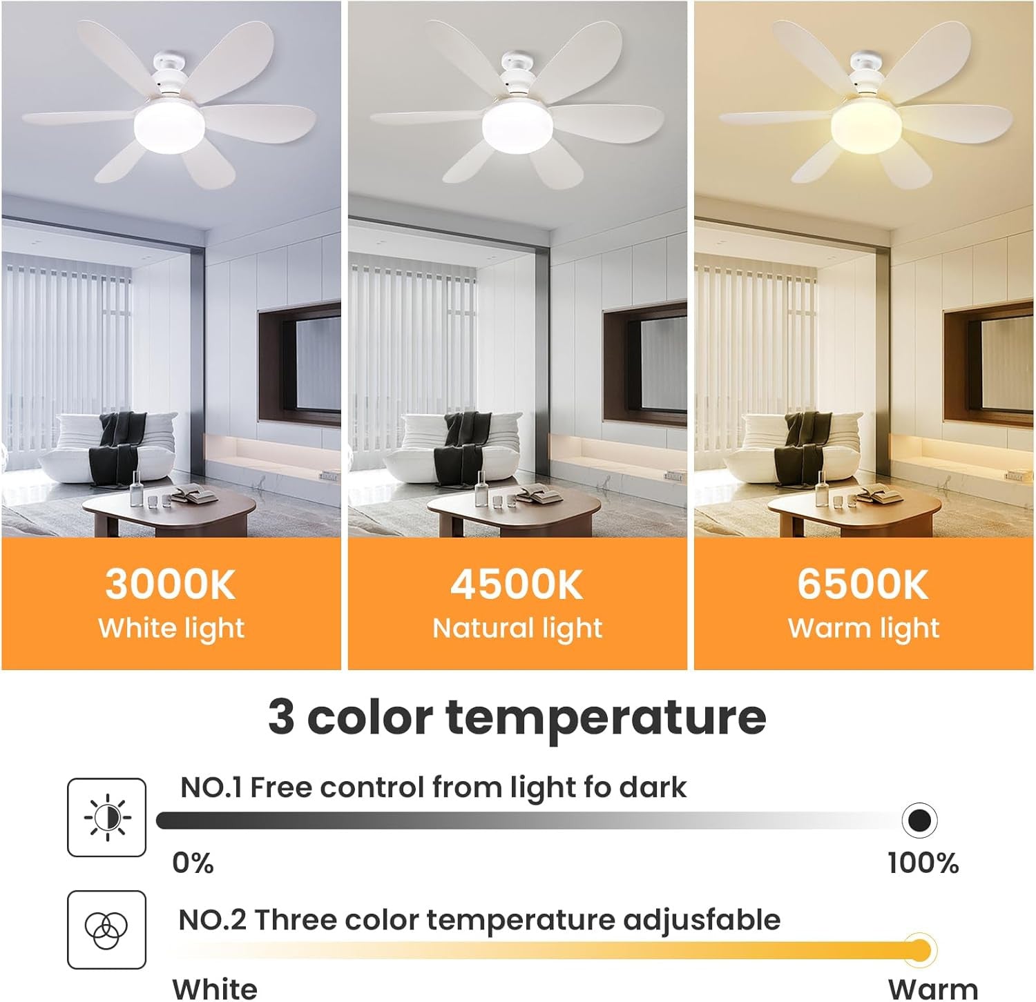 LED Ceiling Fan Light