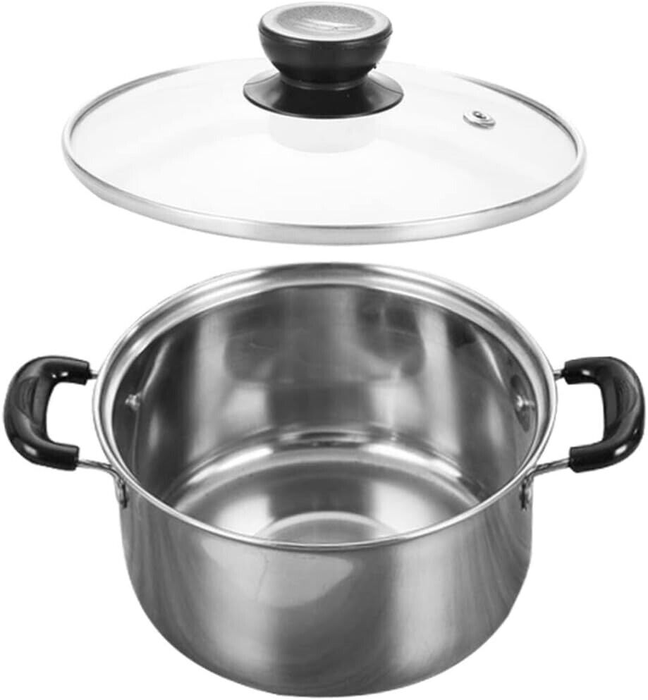 5-Piece Stainless Steel Pot Set