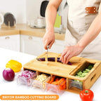 Bamboo Chopping Board Set