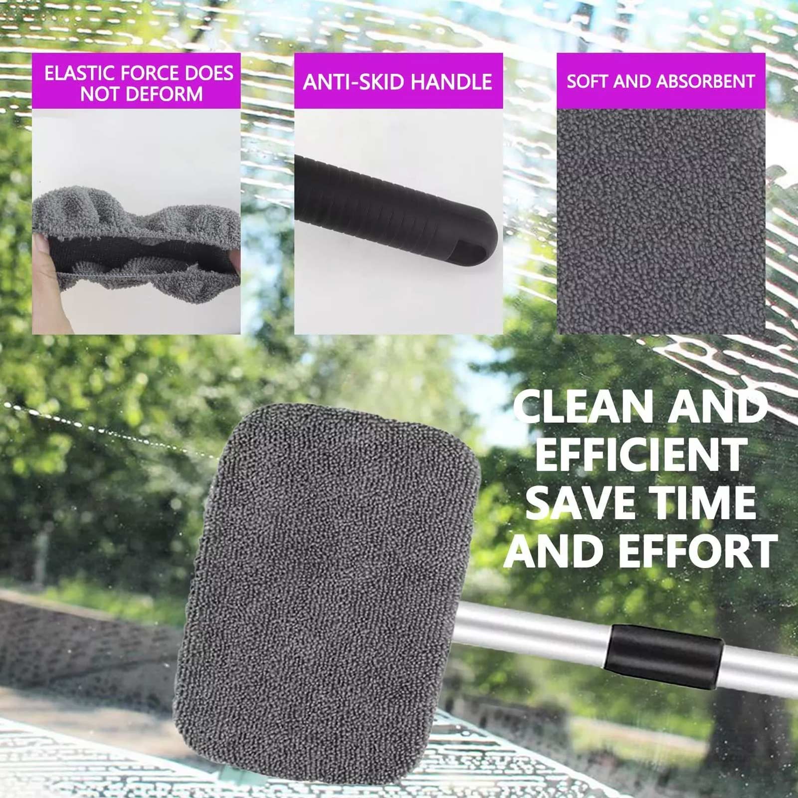 Microfibre Windscreen Cleaner