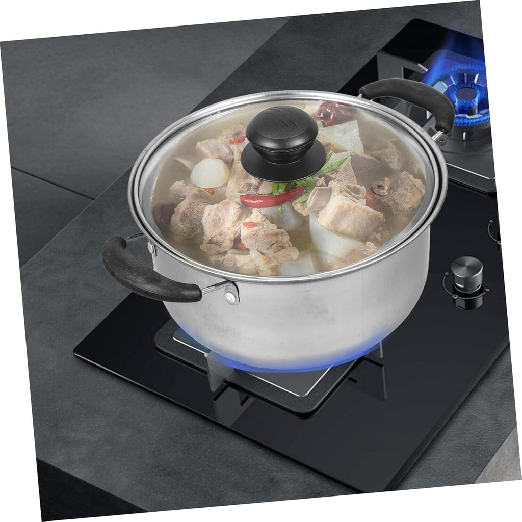 5-Piece Stainless Steel Pot Set