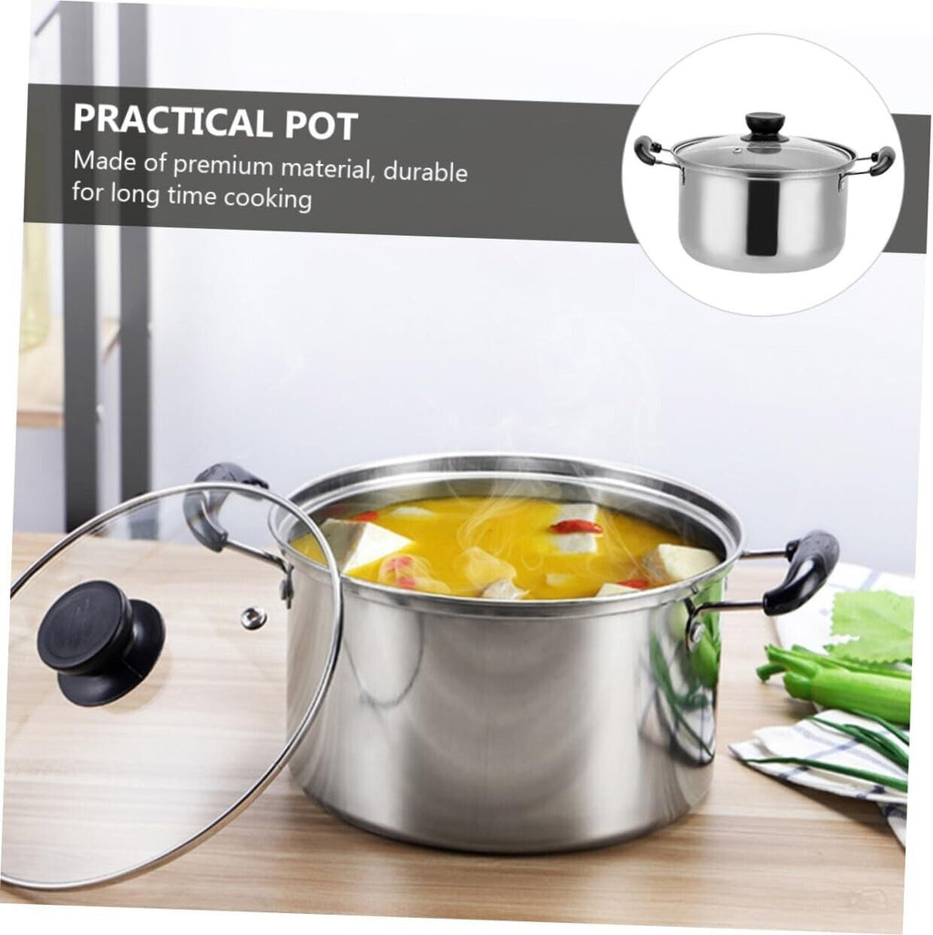 5-Piece Stainless Steel Pot Set